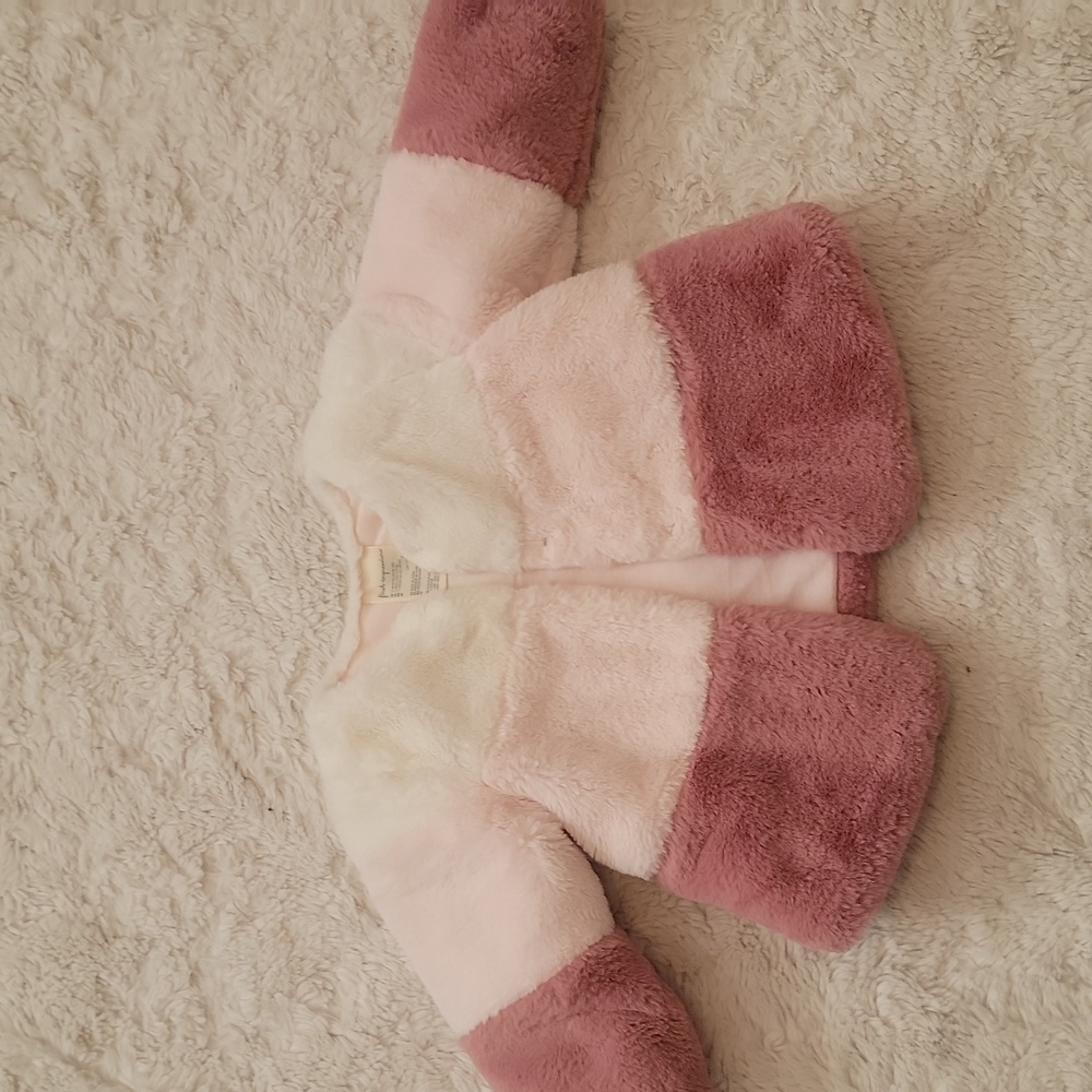 First Impressions Faux Fur Coat